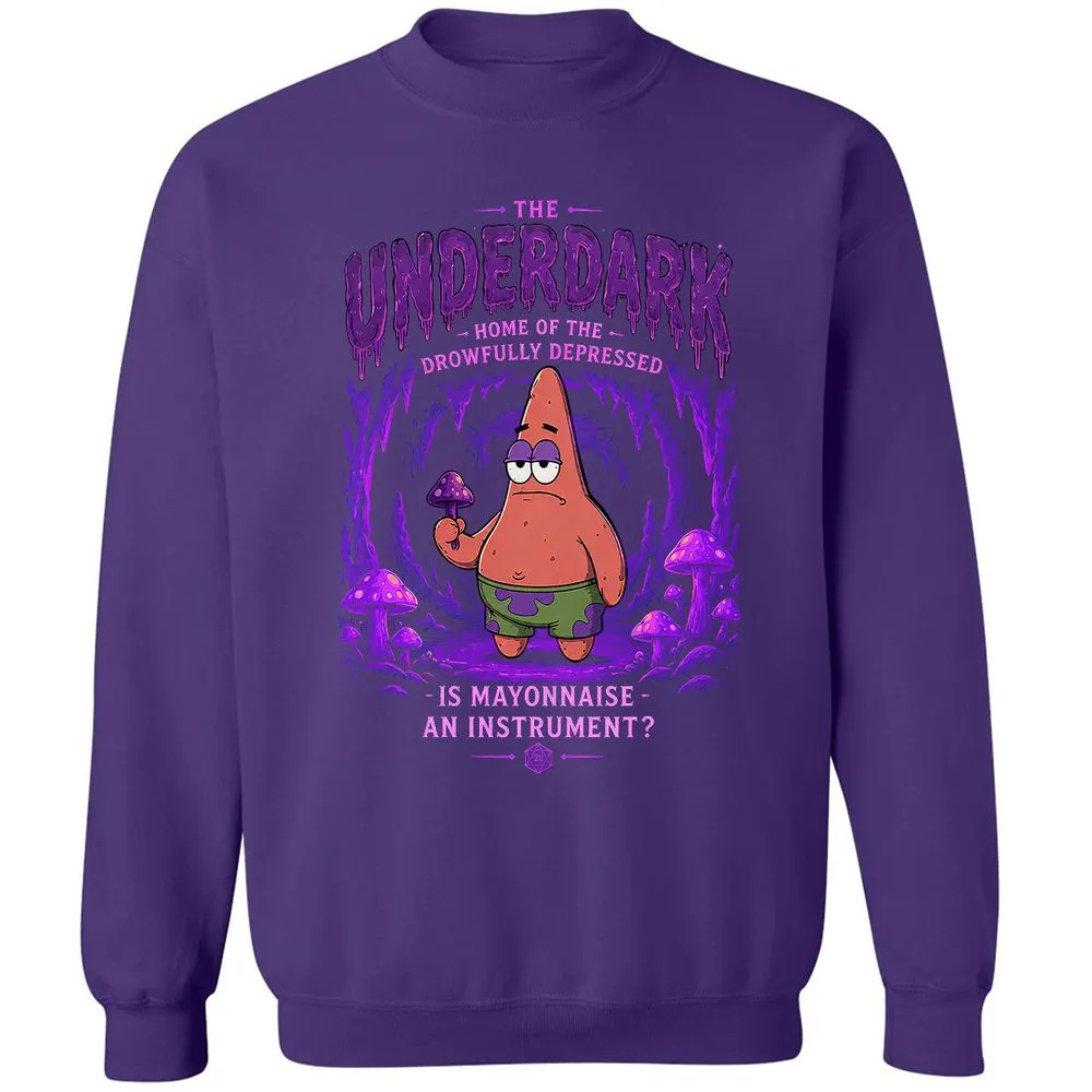 The Underdark Classic Unisex Sweatshirt - Purple - 11