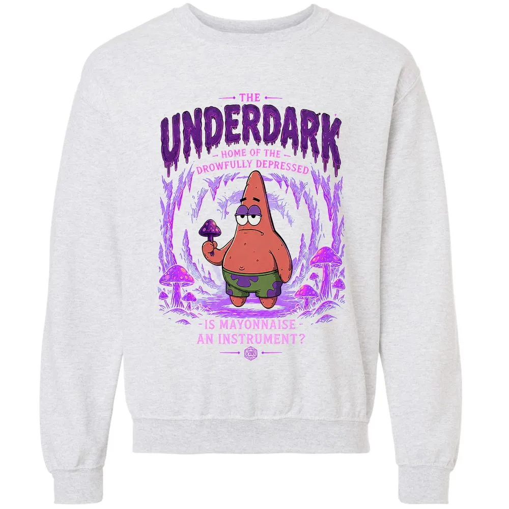 The Underdark Classic Unisex Sweatshirt - Ash - 16