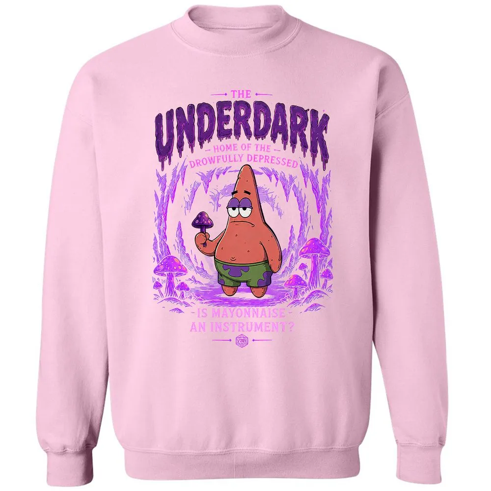 The Underdark Classic Unisex Sweatshirt - Light Pink - 19