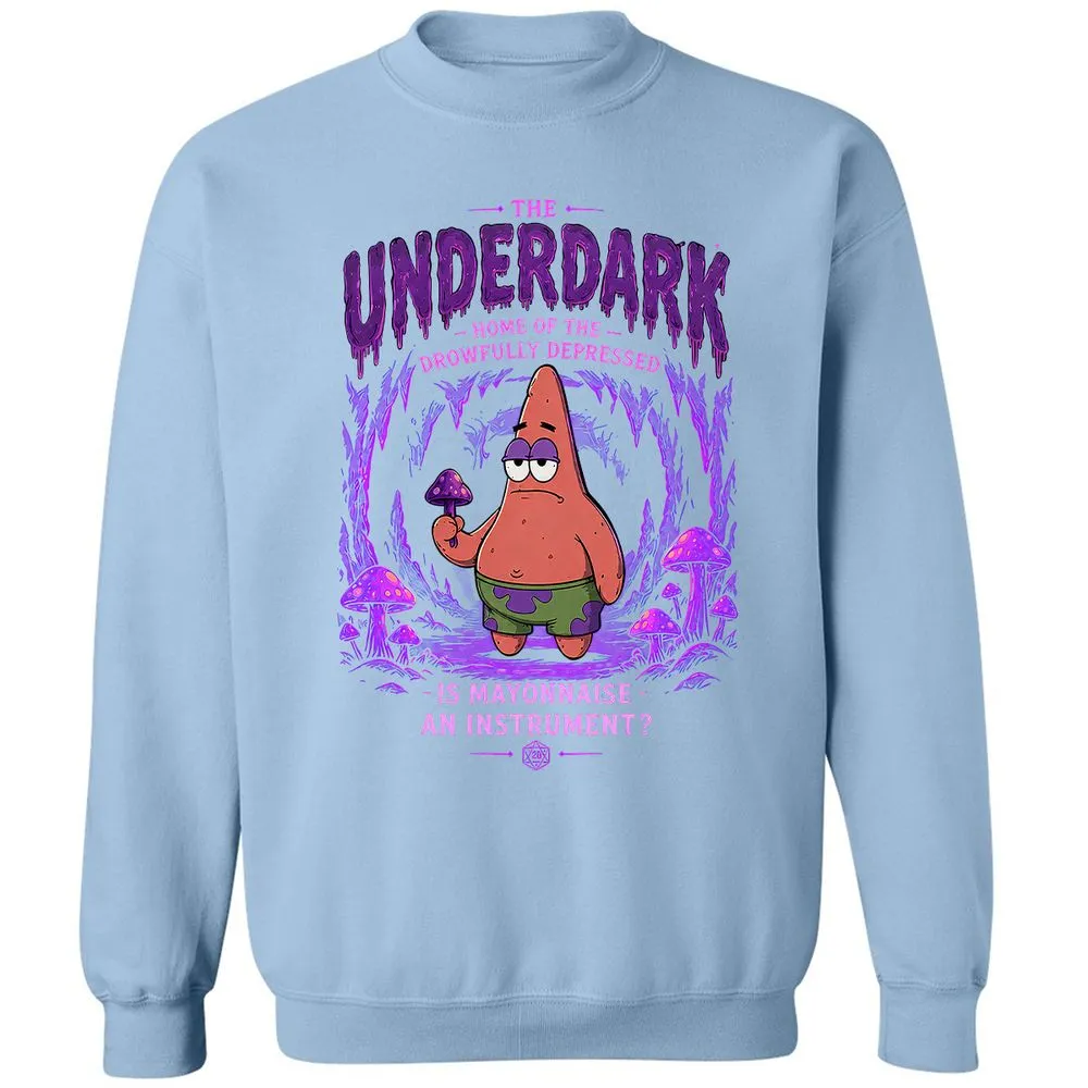 The Underdark Classic Unisex Sweatshirt - Light Blue - 21