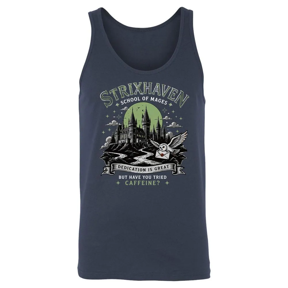 Strixhaven - School Of Mages Unisex Jersey Tank - Navy - 2