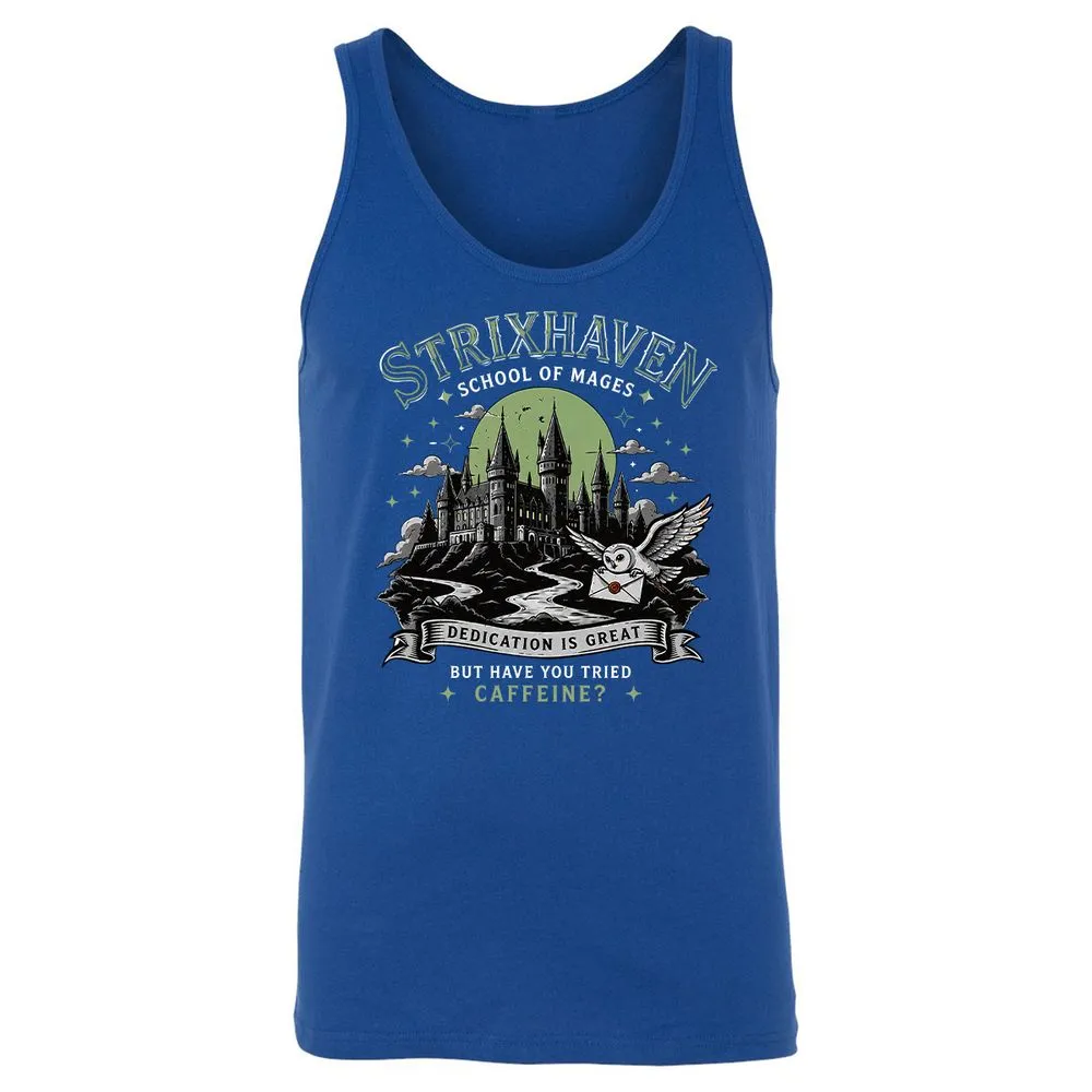 Strixhaven - School Of Mages Unisex Jersey Tank - True Royal - 3