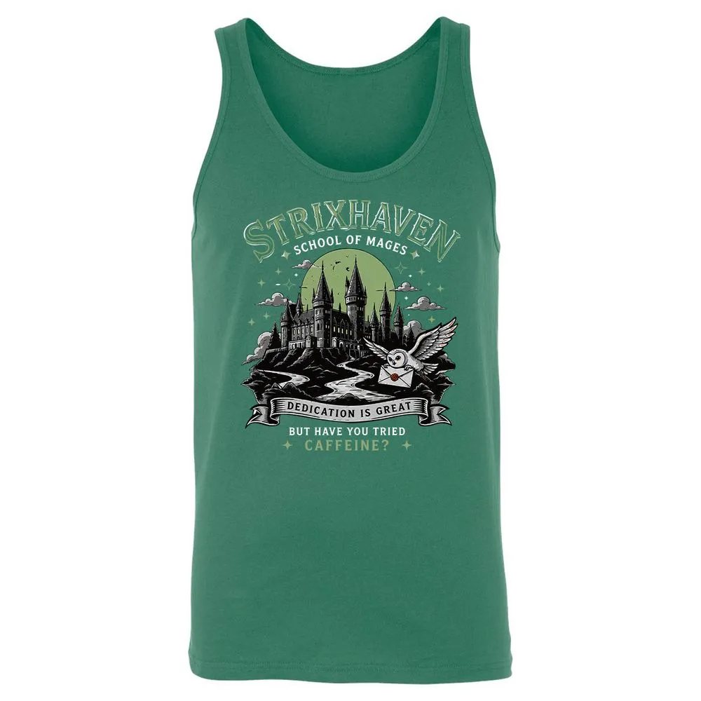 Strixhaven - School Of Mages Unisex Jersey Tank - Kelly - 7