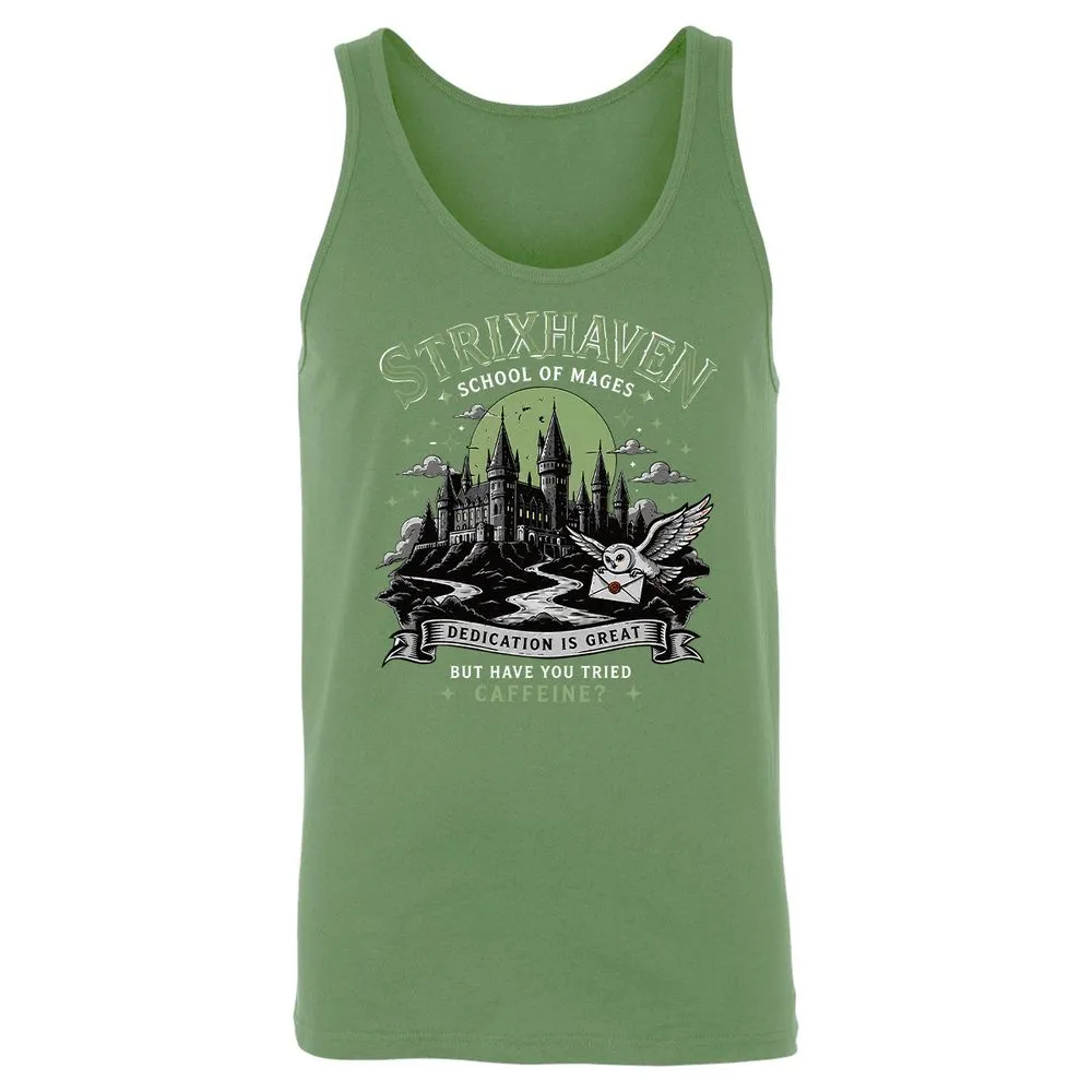 Strixhaven - School Of Mages Unisex Jersey Tank - Leaf - 8