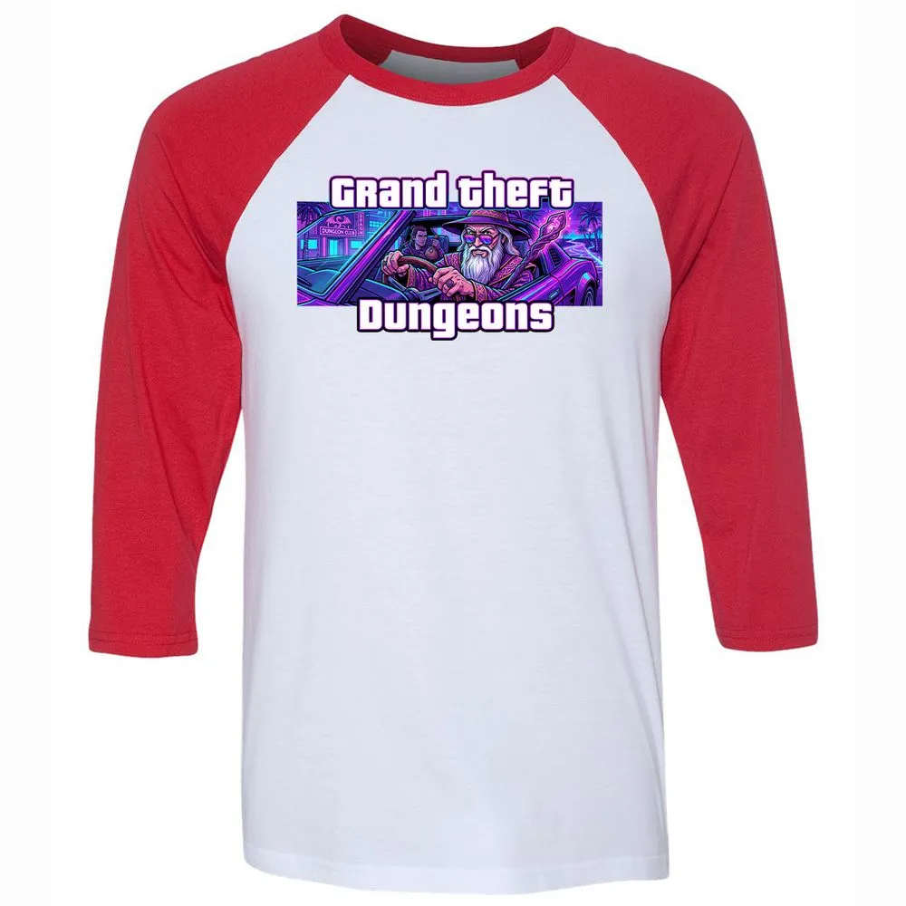 Grand Theft Dungeons Miami - White/Red - 9