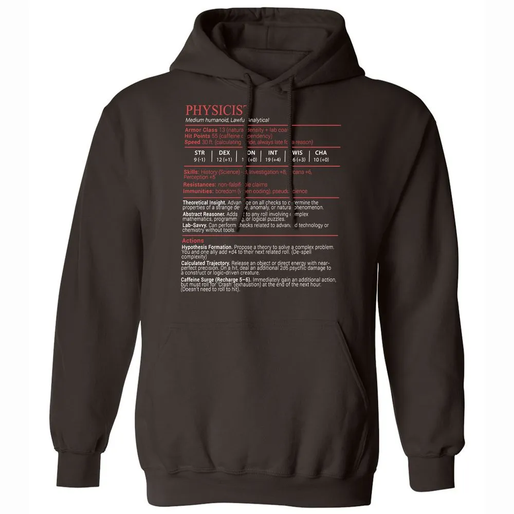Physicist Stats Block - Dark Chocolate - 6