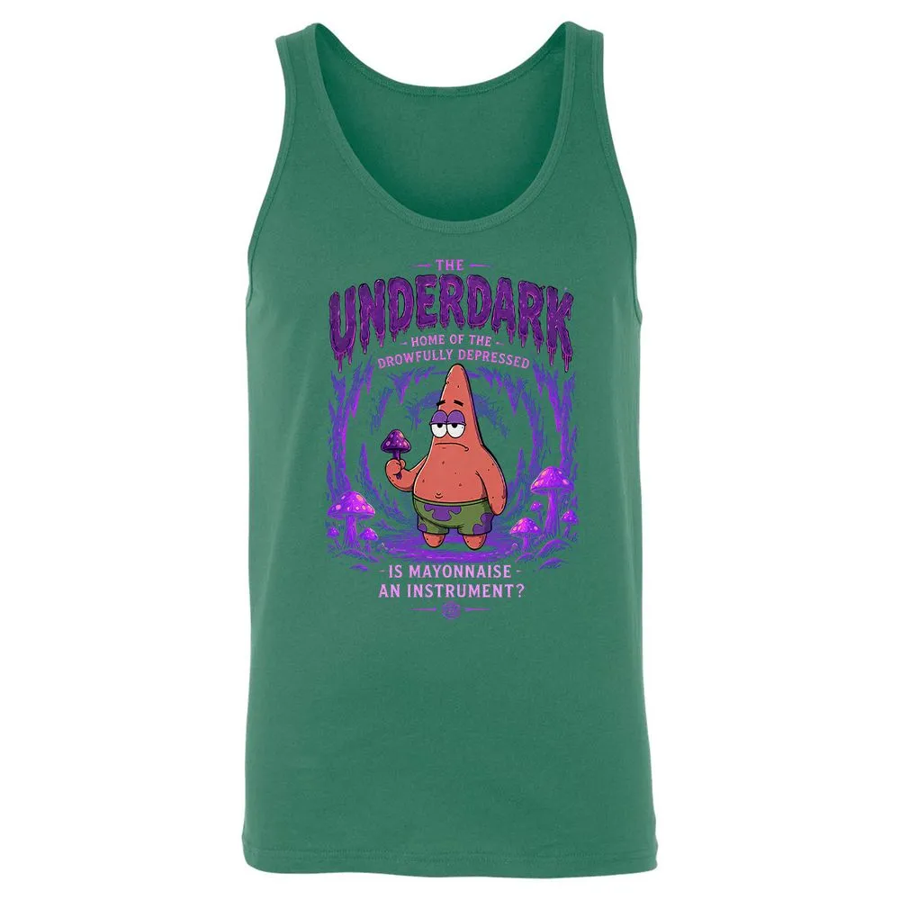 The Underdark Unisex Jersey Tank - Kelly - 7