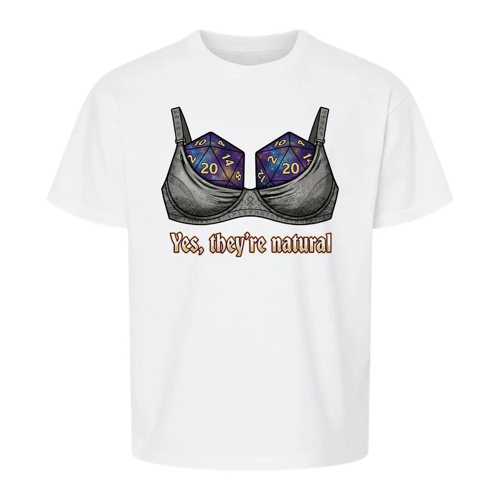 They Are Natural Nat20 Kids T-Shirt - White - 5