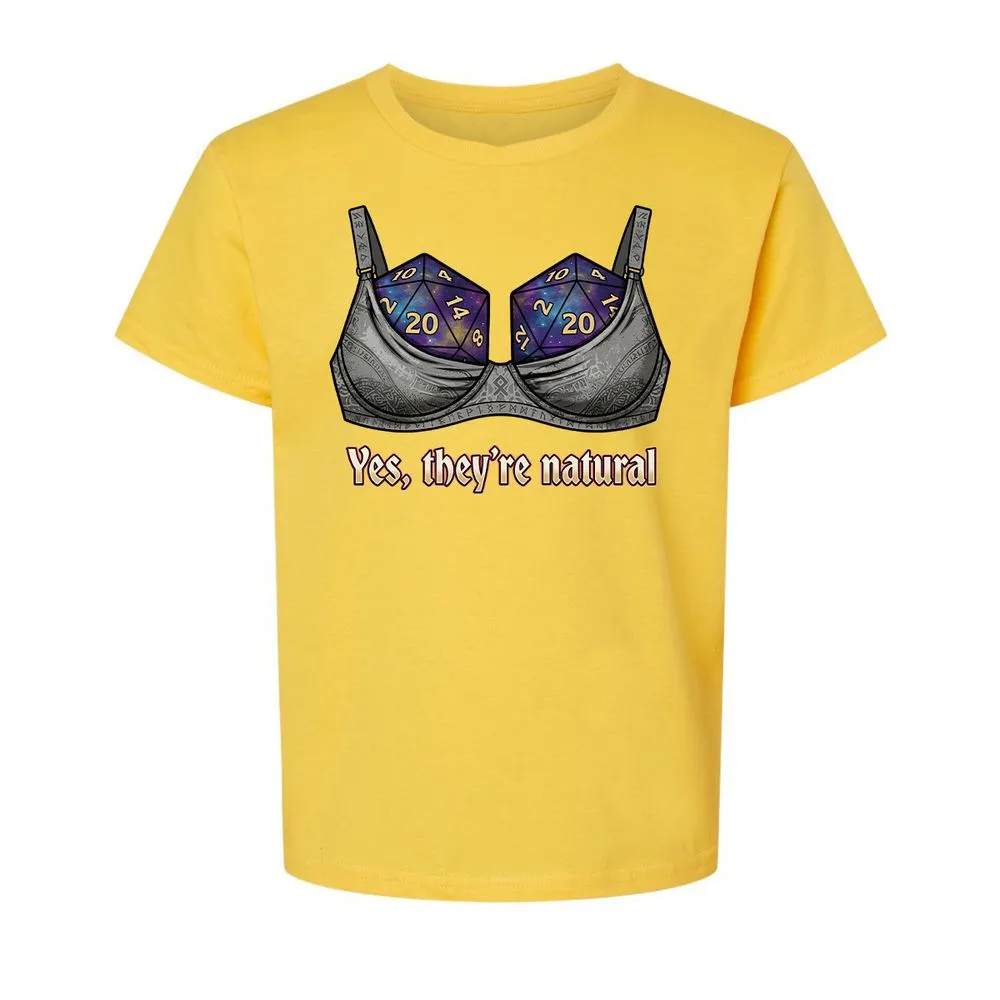 They Are Natural Nat20 Kids T-Shirt - Daisy - 15