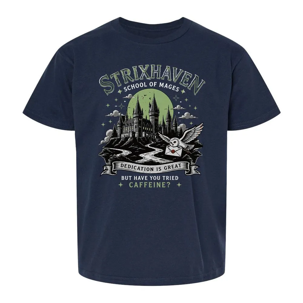 Strixhaven - School Of Mages Kids T-Shirt - Navy - 2