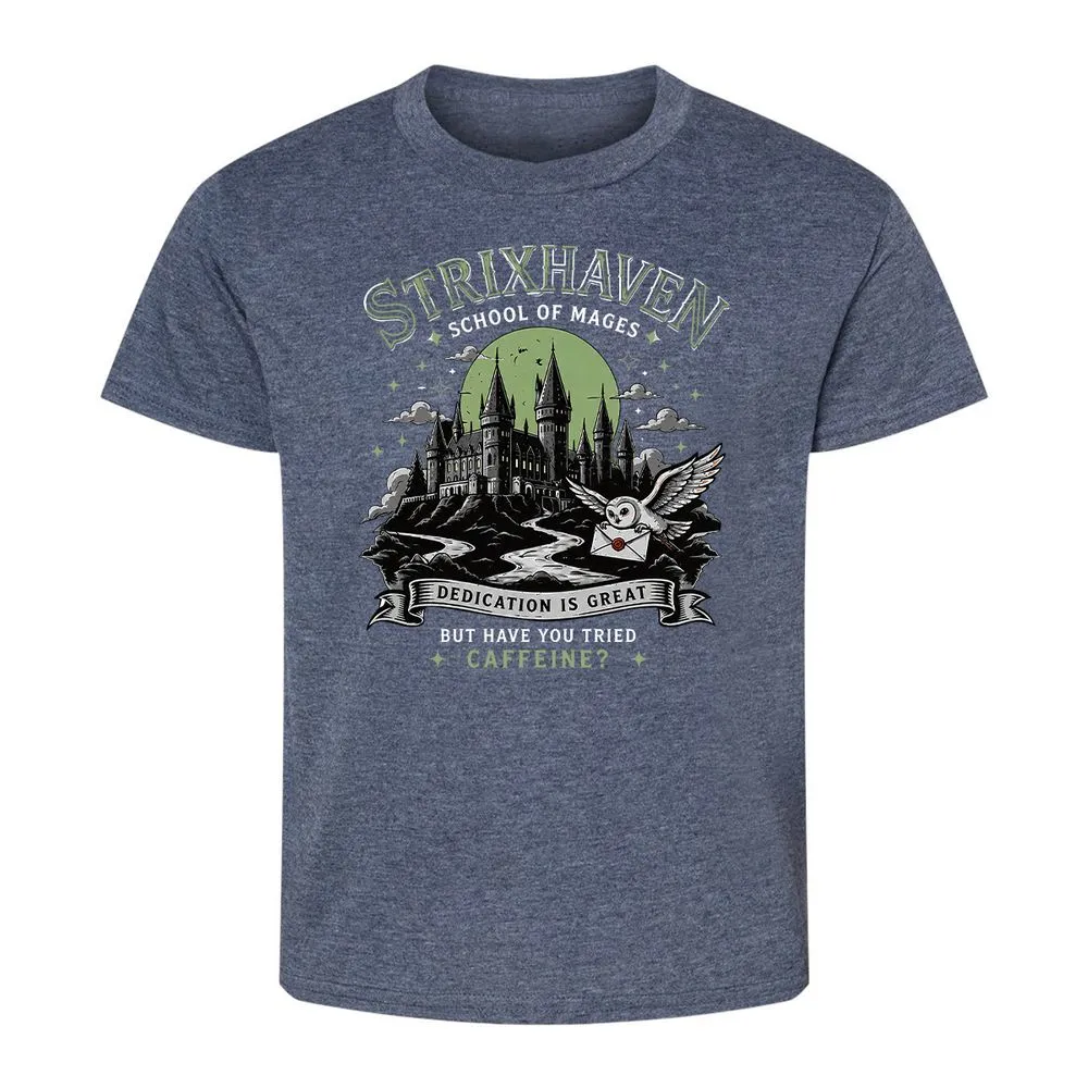 Strixhaven - School Of Mages Kids T-Shirt - Heather Navy - 9