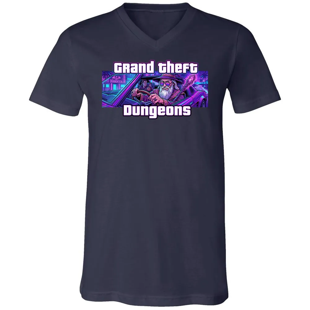 Grand Theft Dungeons Miami - Navy - 2