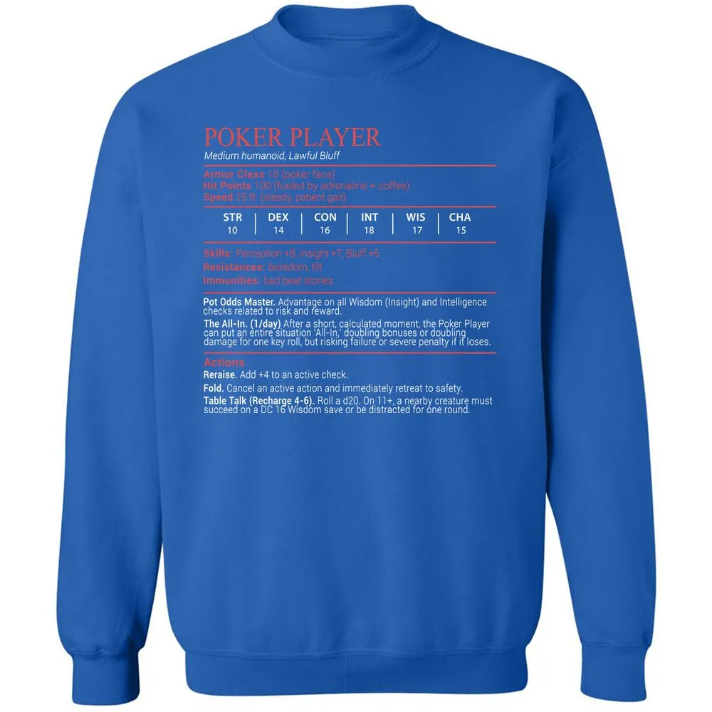 Poker Player Stats Block - Royal - 3