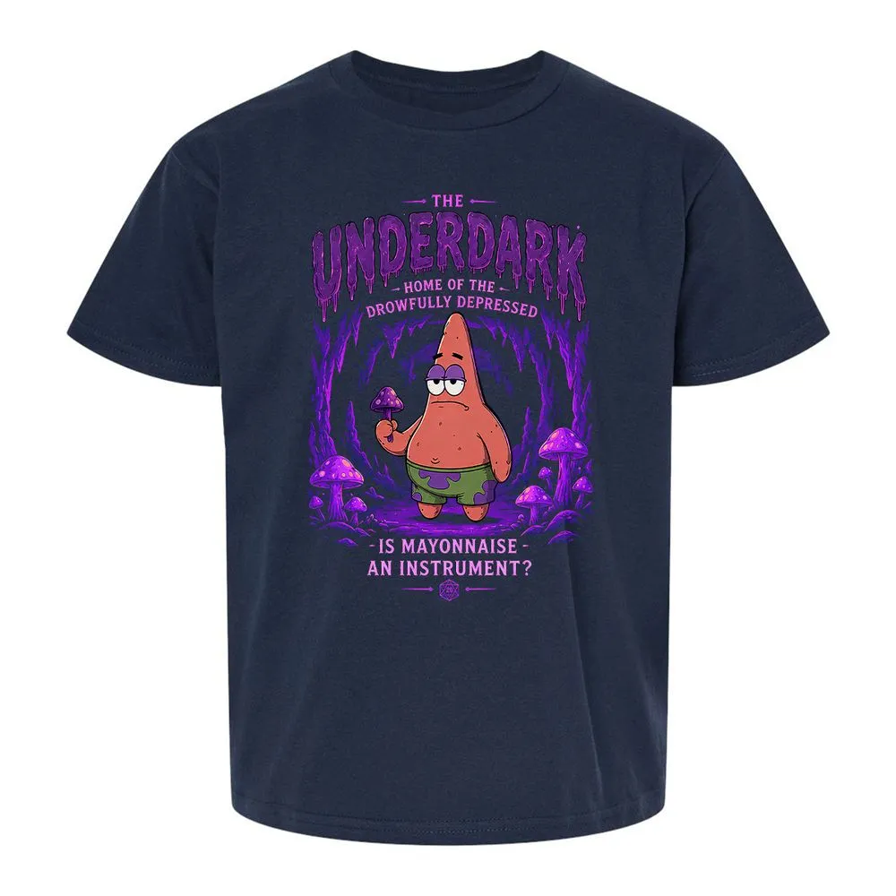 The Underdark Kids T-Shirt - Navy - 2