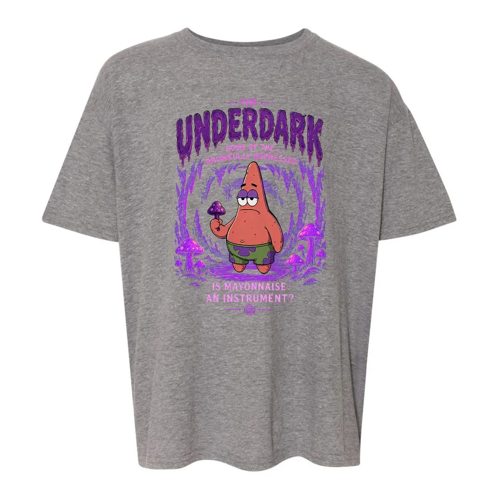 The Underdark Kids T-Shirt - Graphite Heather - 12