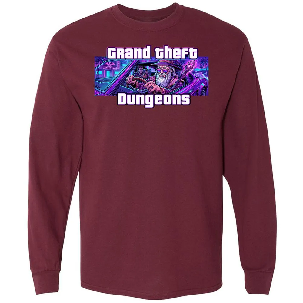 Grand Theft Dungeons Miami - Maroon - 6