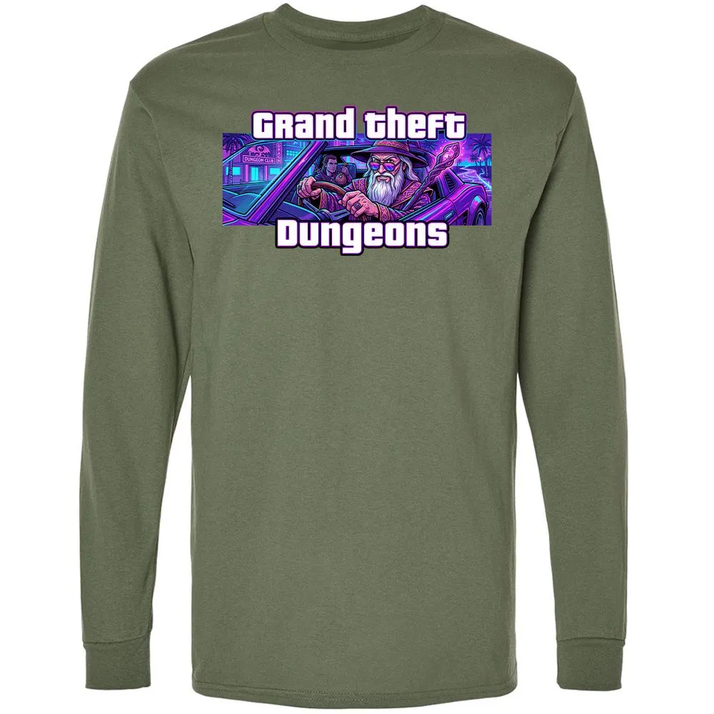 Grand Theft Dungeons Miami - Military Green - 9