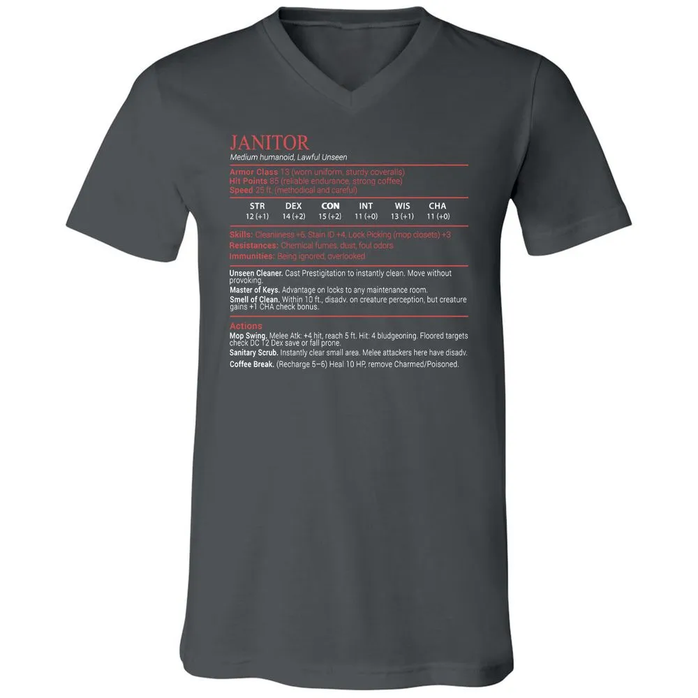 Janitor Stats Block - Asphalt - 13