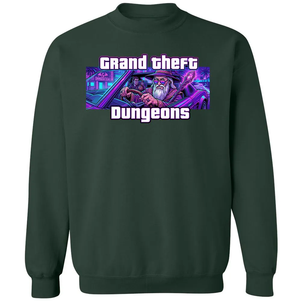 Grand Theft Dungeons Miami - Forest Green - 5