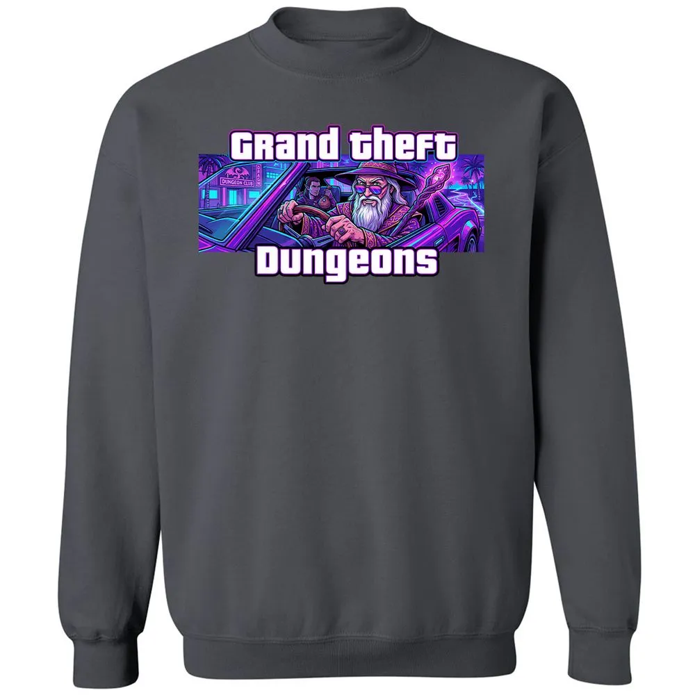 Grand Theft Dungeons Miami - Charcoal - 6