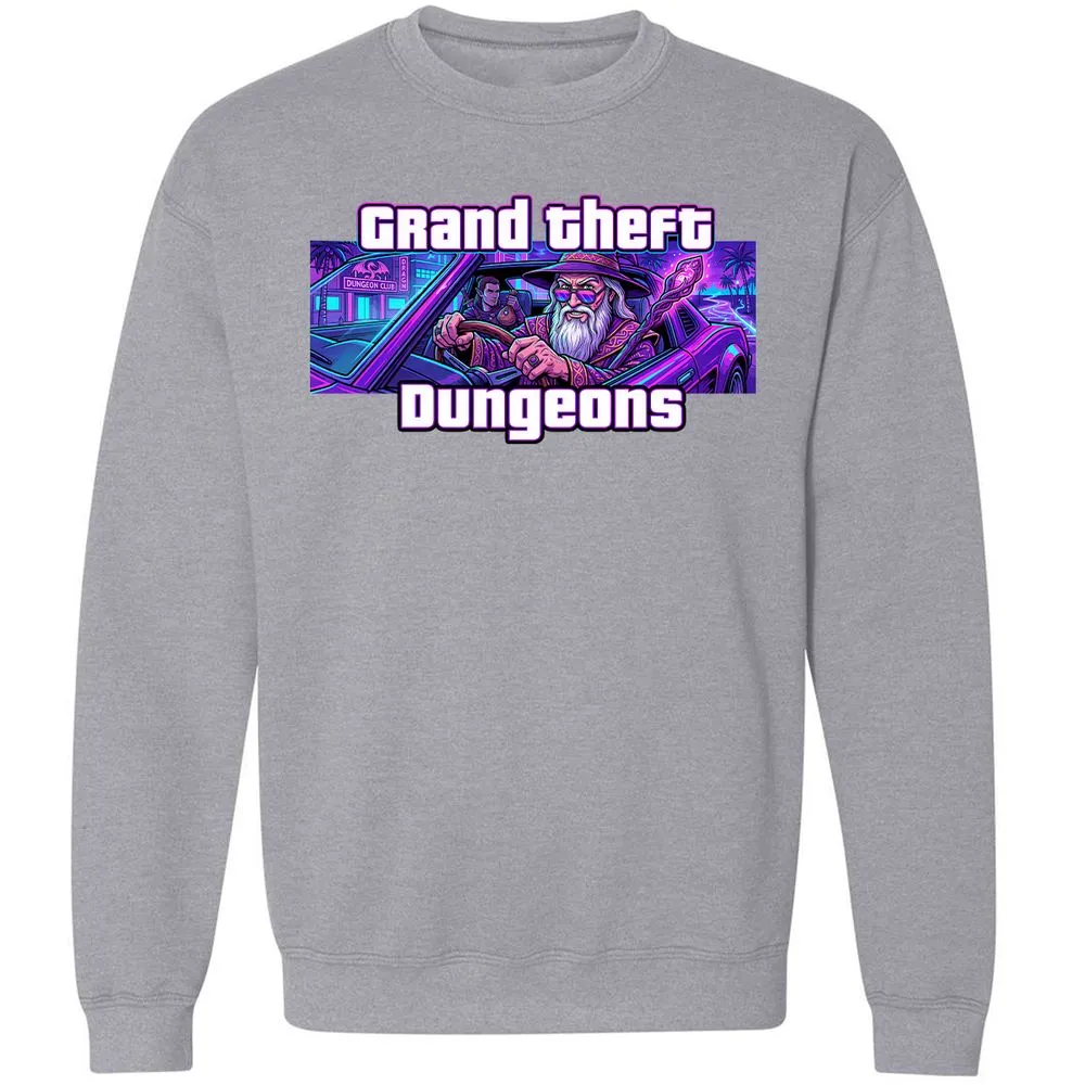 Grand Theft Dungeons Miami - Sport Grey - 17
