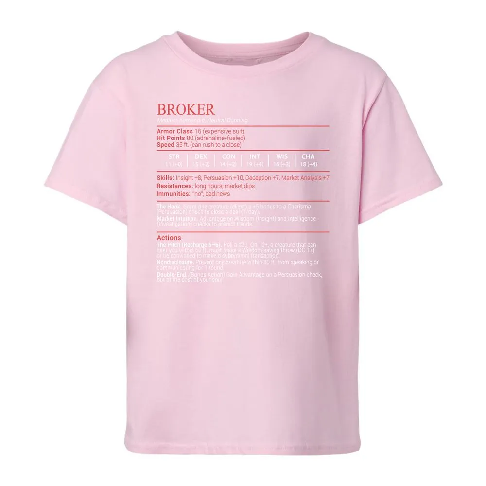 Broker Stats Block - Light Pink - 7