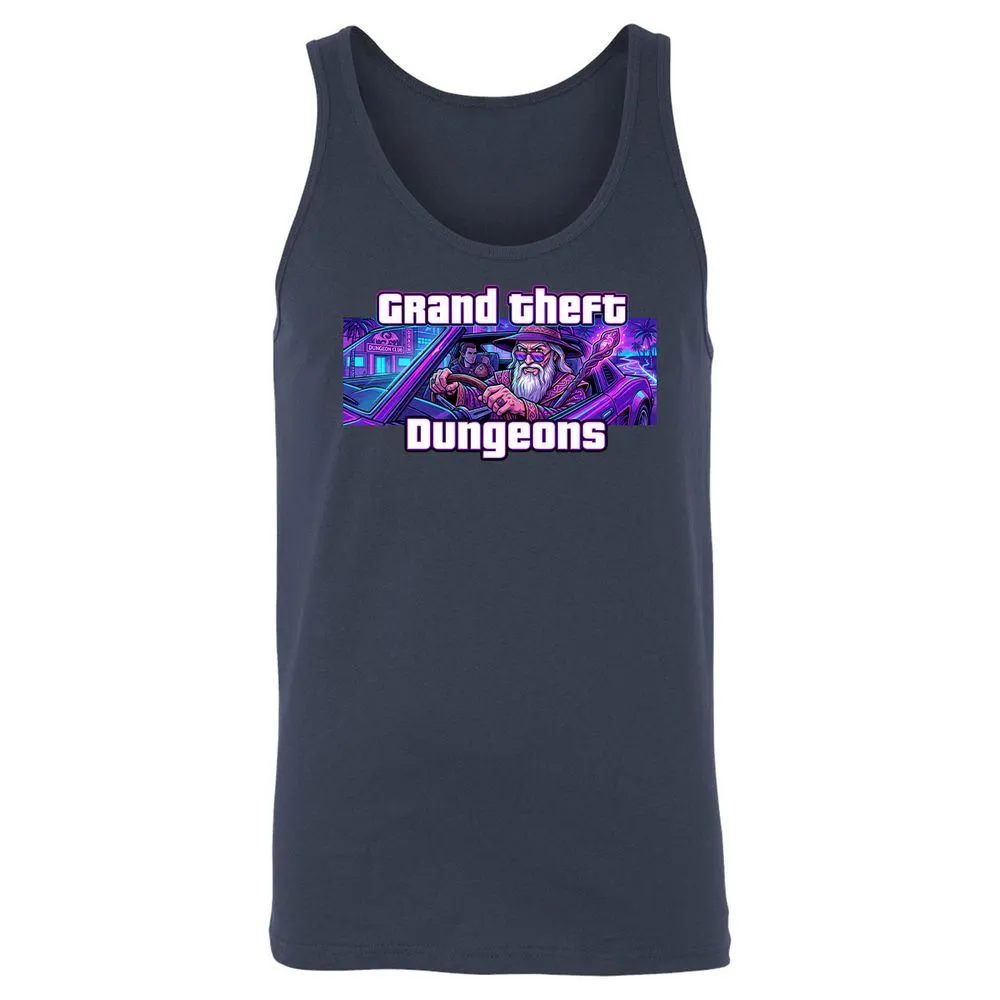 Grand Theft Dungeons Miami - Navy - 2