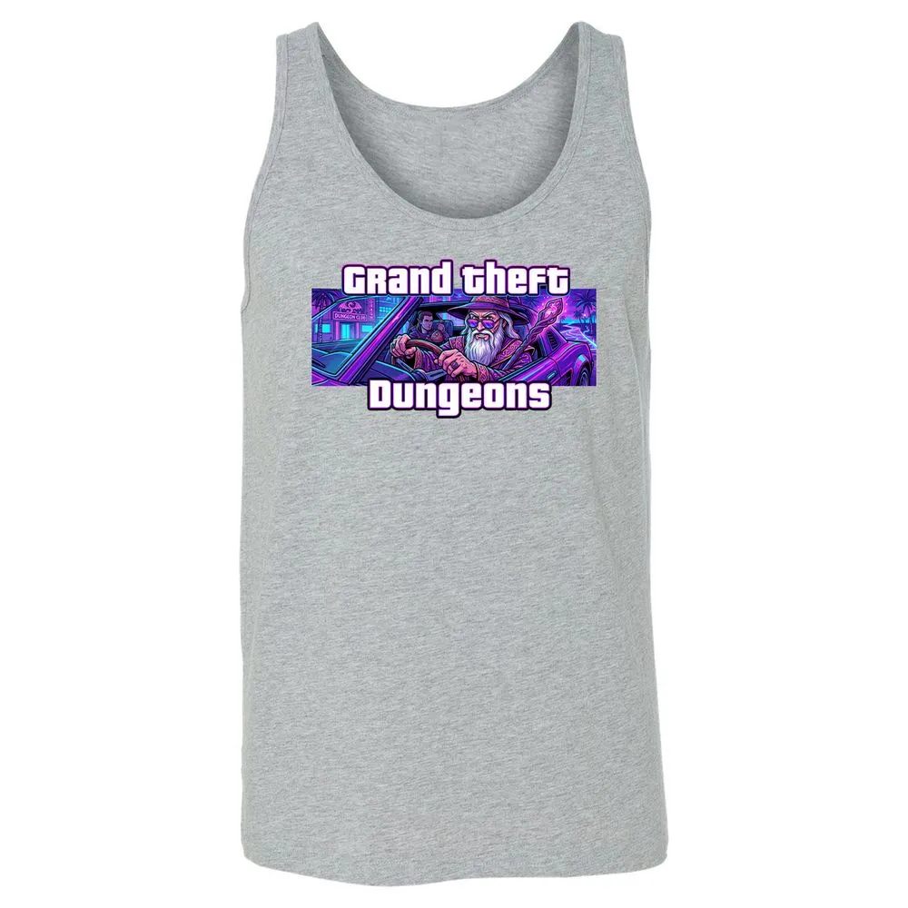 Grand Theft Dungeons Miami - Athletic Heather - 10