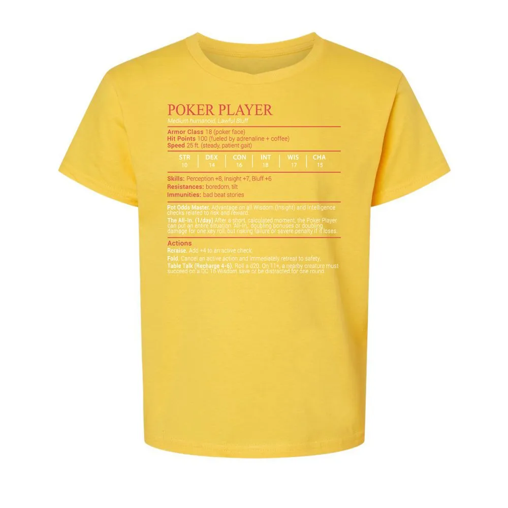 Poker Player Stats Block - Daisy - 15