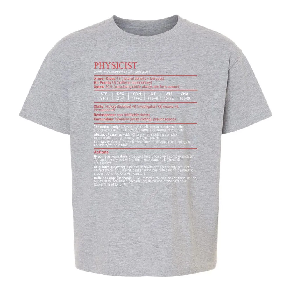 Physicist Stats Block - Sport Grey - 3