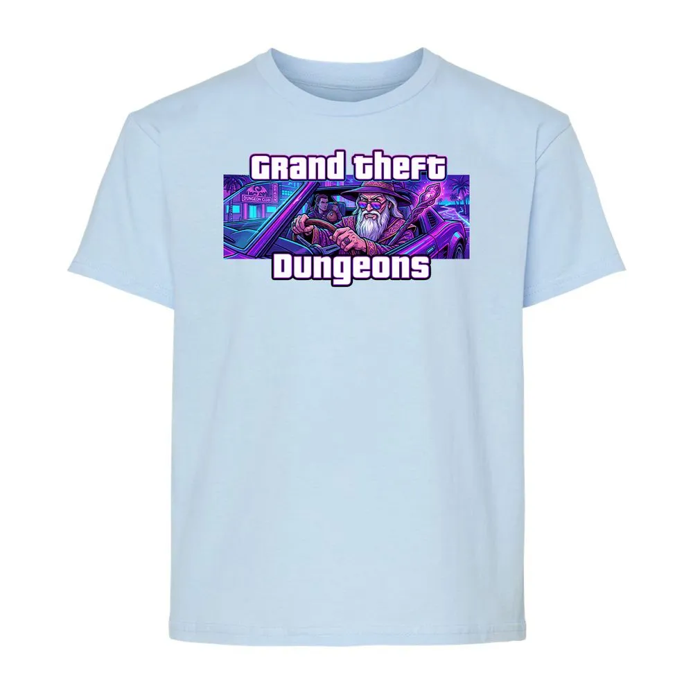 Grand Theft Dungeons Miami - Light Blue - 6