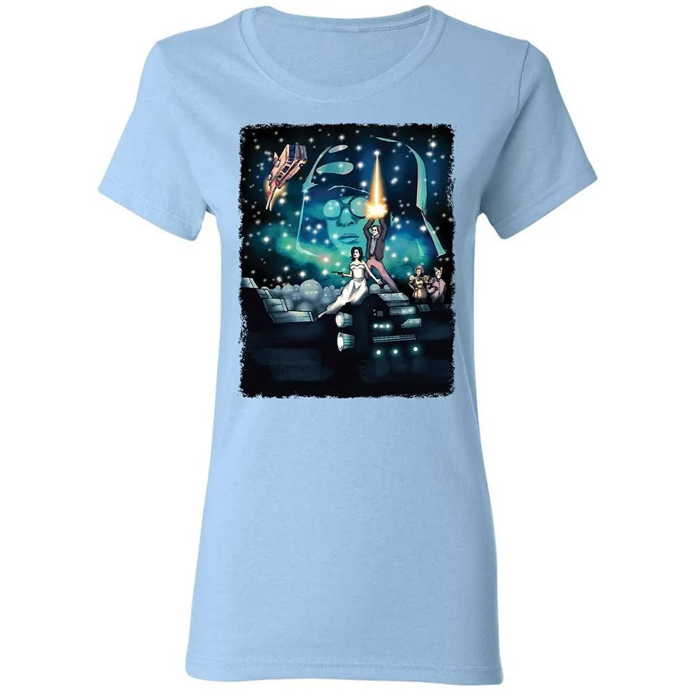 Women's T-Shirt - S1AKYEQJ - Light Blue - 13
