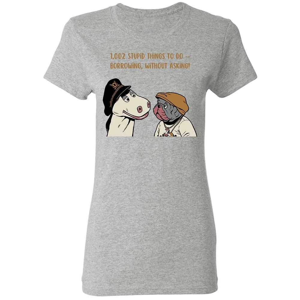 Women's T-Shirt - WTE9UQTB - Sport Grey - 2