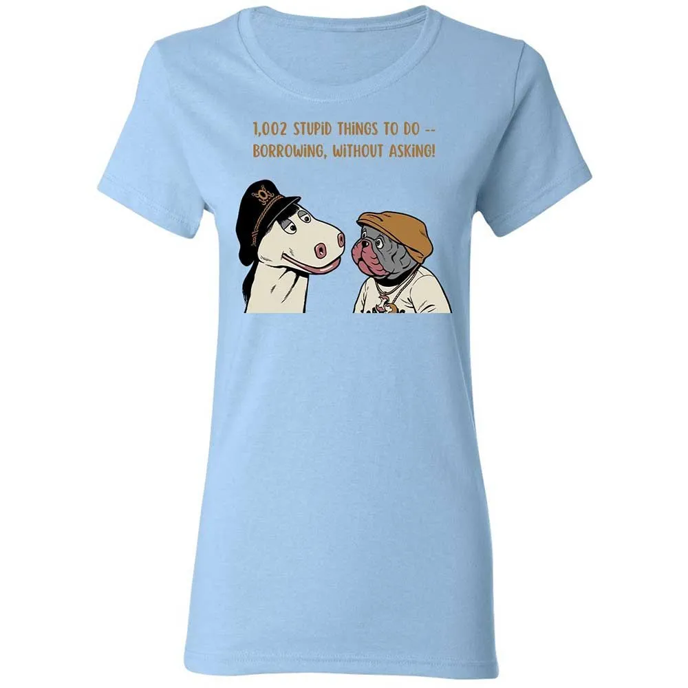 Women's T-Shirt - WTE9UQTB - Light Blue - 6