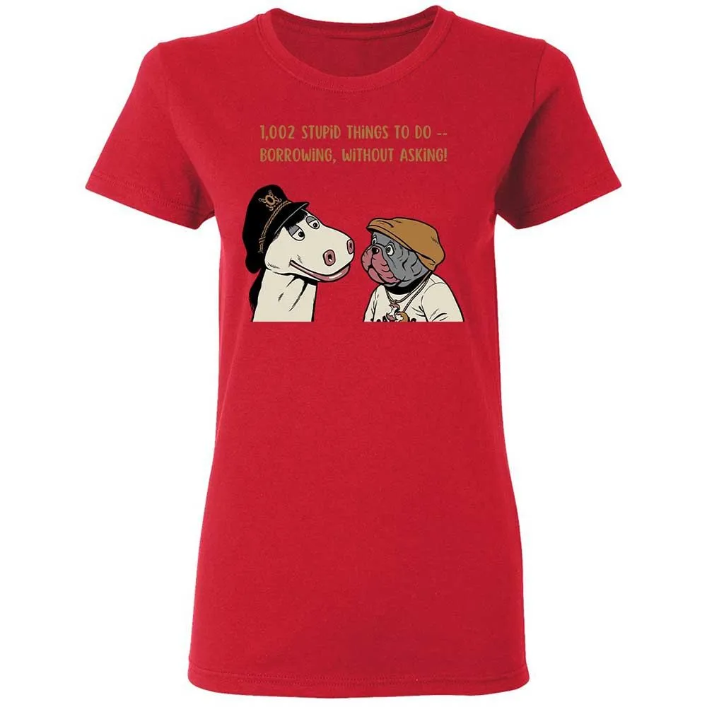 Women's T-Shirt - WTE9UQTB - Red - 9