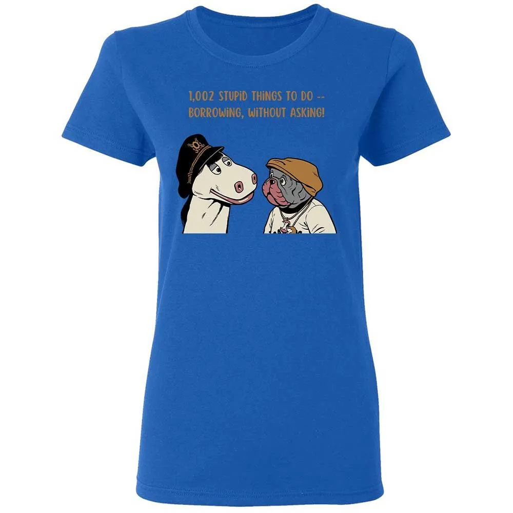 Women's T-Shirt - WTE9UQTB - Royal - 10