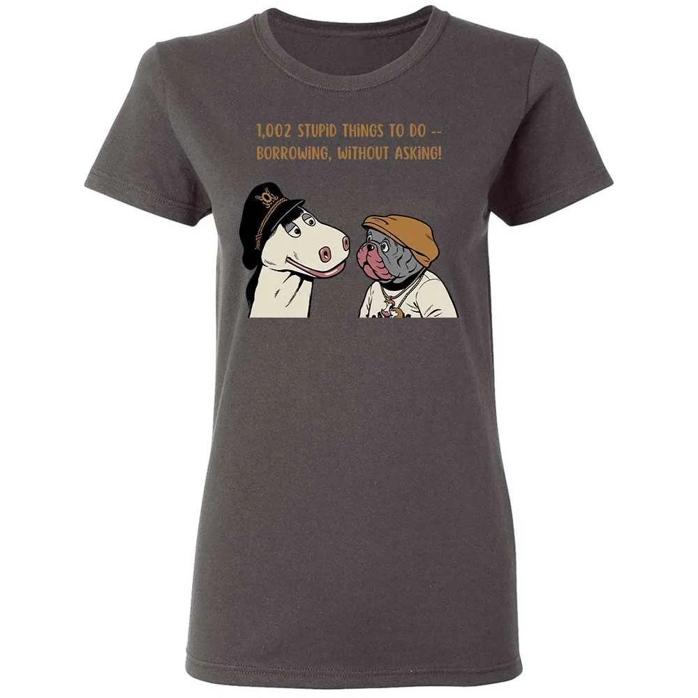 Women's T-Shirt - WTE9UQTB - Charcoal - 15