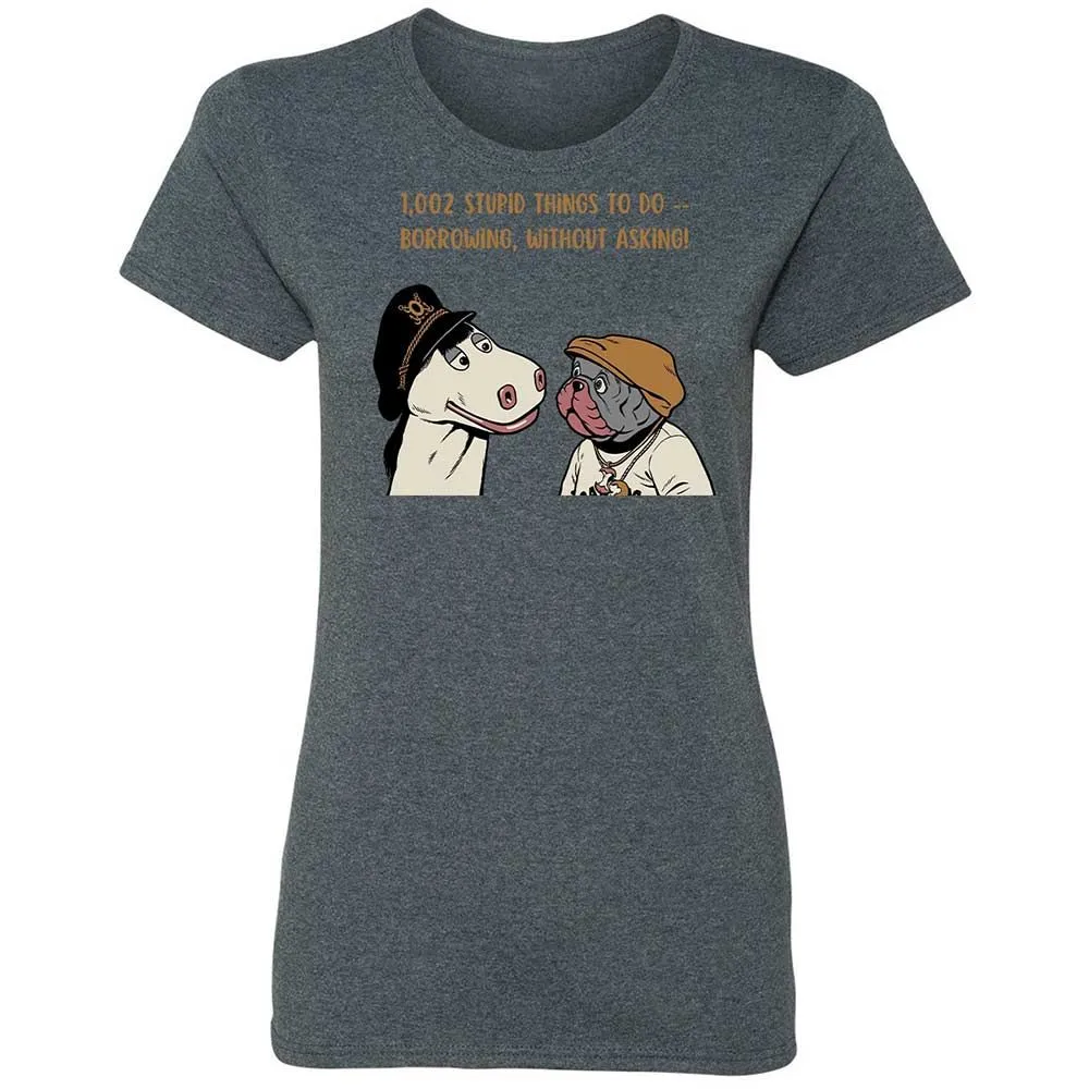 Women's T-Shirt - WTE9UQTB - Dark Heather - 16