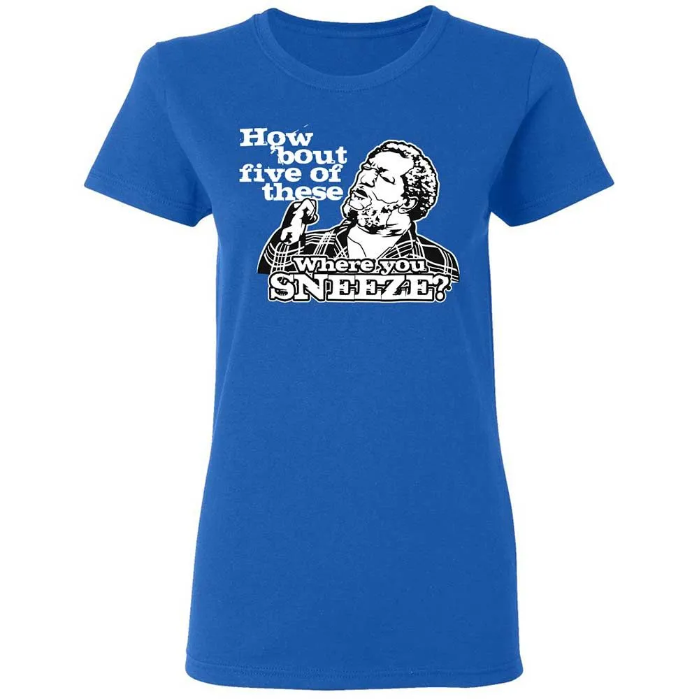 Women's T-Shirt - NNBP54AG - Royal - 3