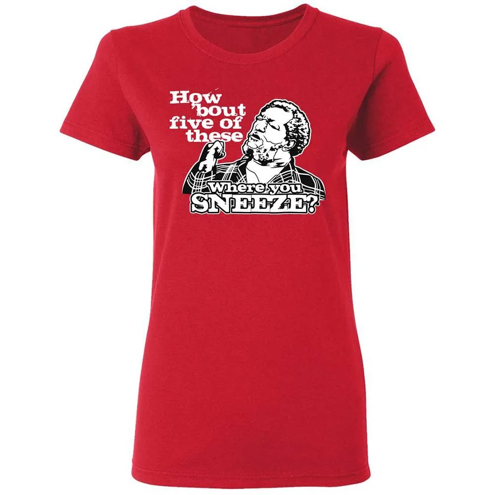 Women's T-Shirt - NNBP54AG - Red - 9