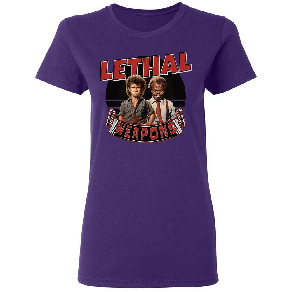 Women's T-Shirt - LY6LW5XB - Purple - 11