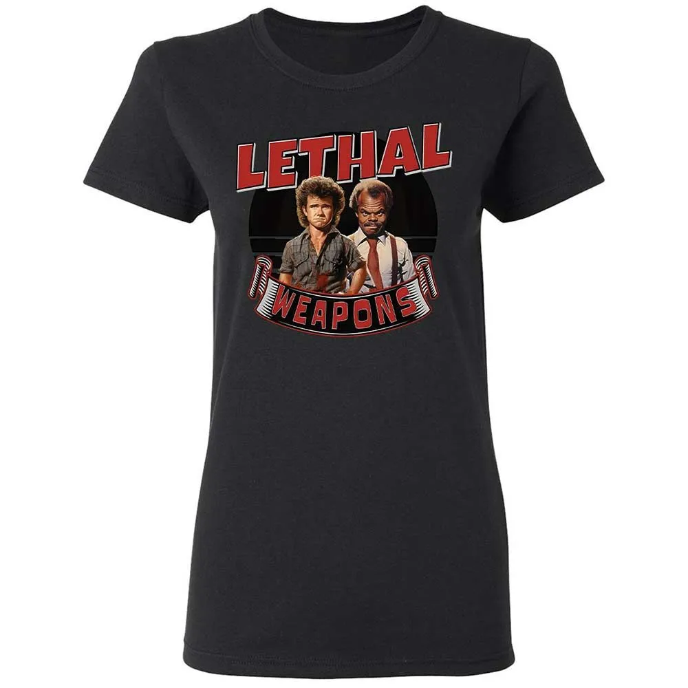 Women's T-Shirt - LY6LW5XB - Black - 13