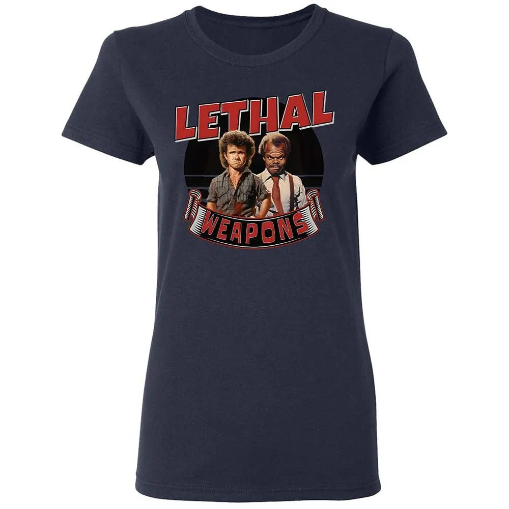 Women's T-Shirt - LY6LW5XB - Navy - 14