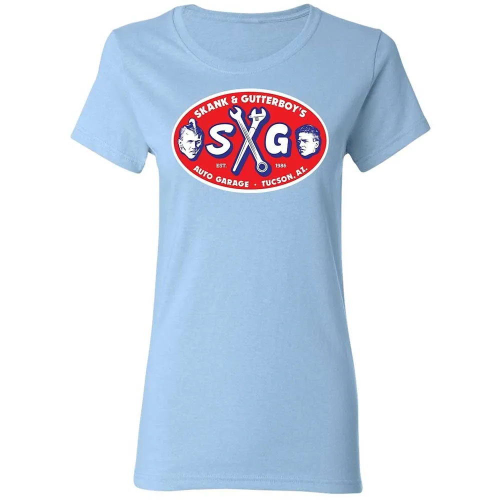 Women's T-Shirt - ZL85SMVK - Light Blue - 13