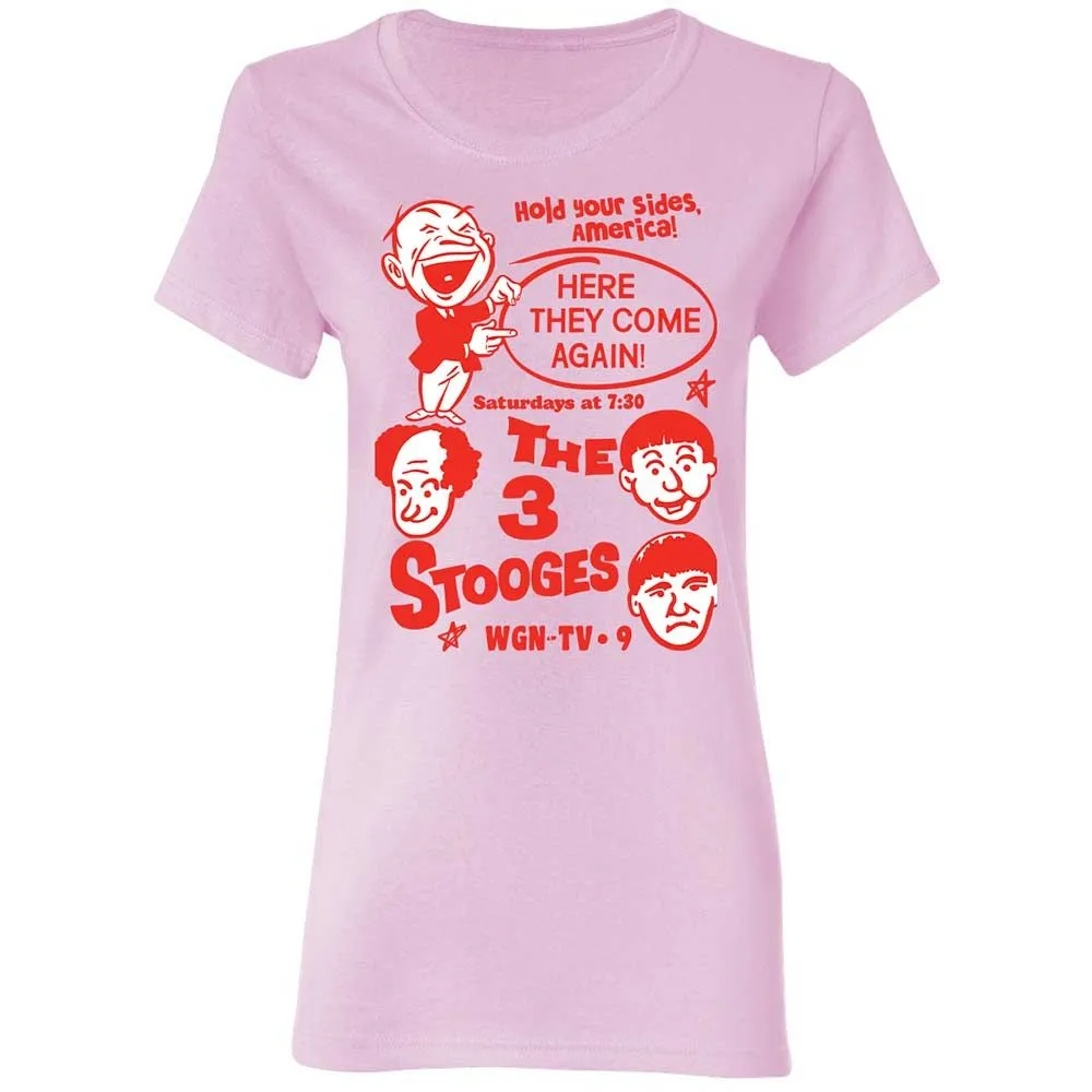The 3 Stooges - Light Pink - 3