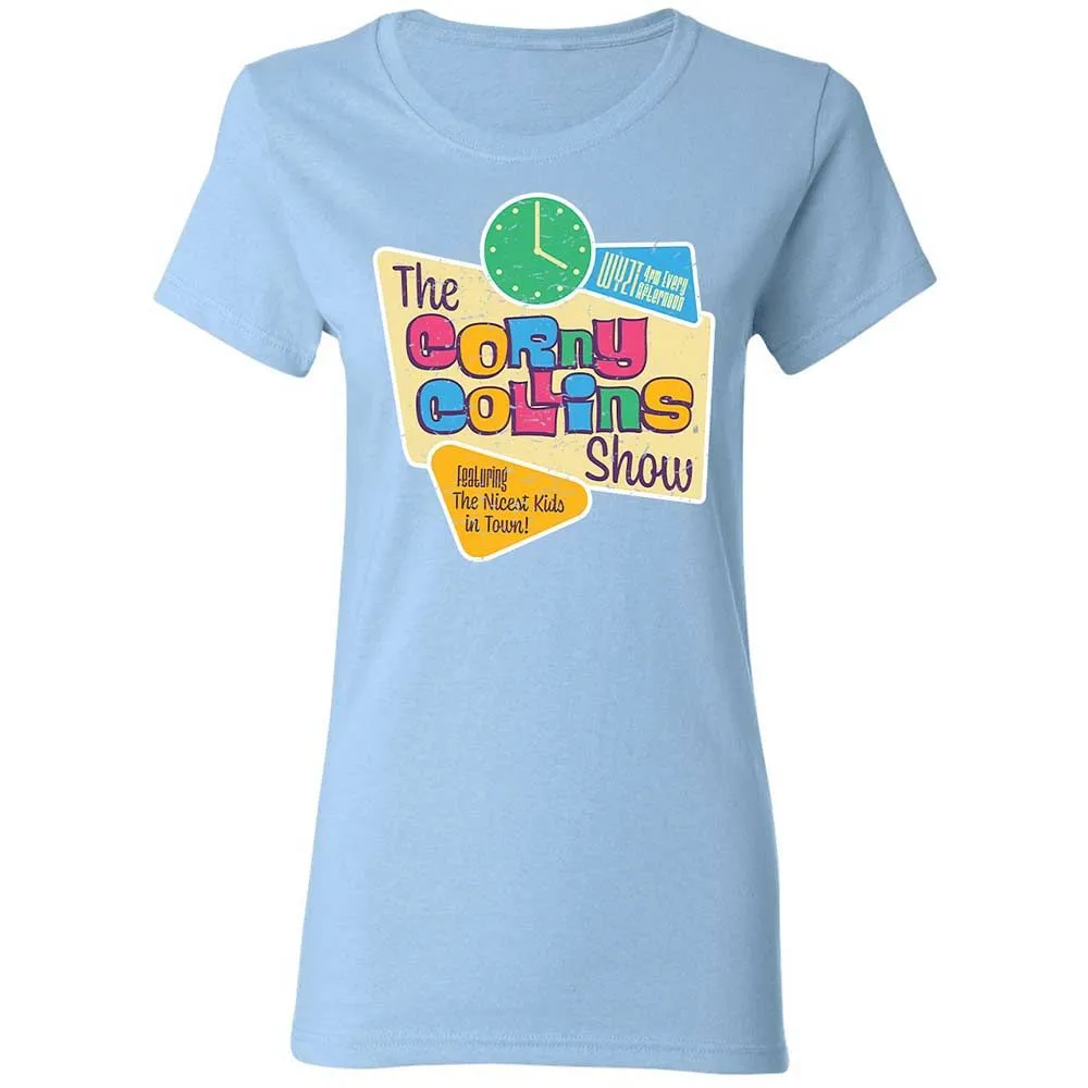 Women's T-Shirt - C8LQ35YA - Light Blue - 13