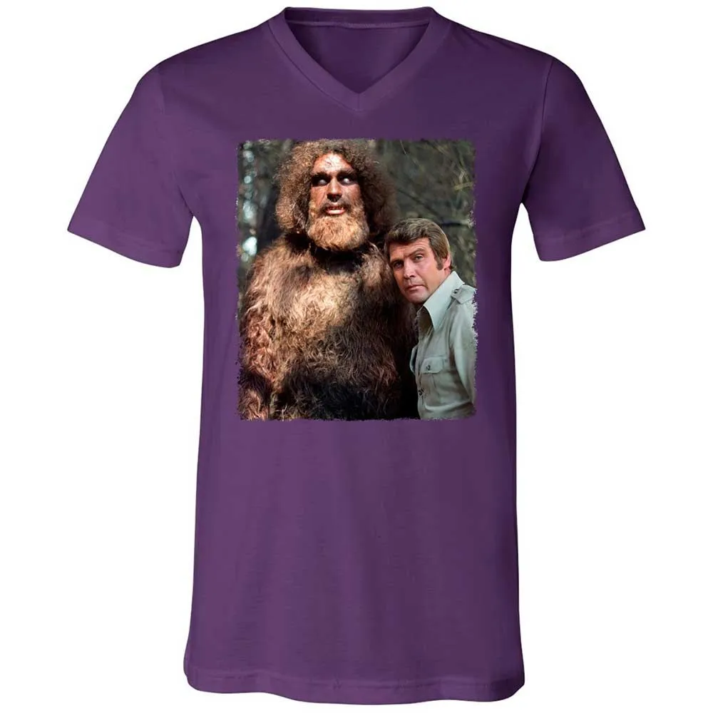 Unisex V-Neck T-Shirt - R6M96SYA - Team Purple - 10