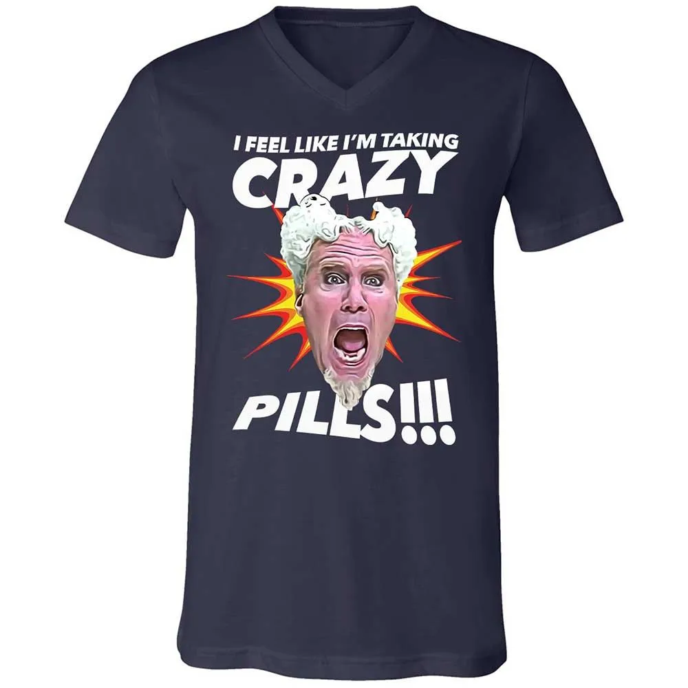 Unisex V-Neck T-Shirt - EDUCP8L7 - Navy - 2