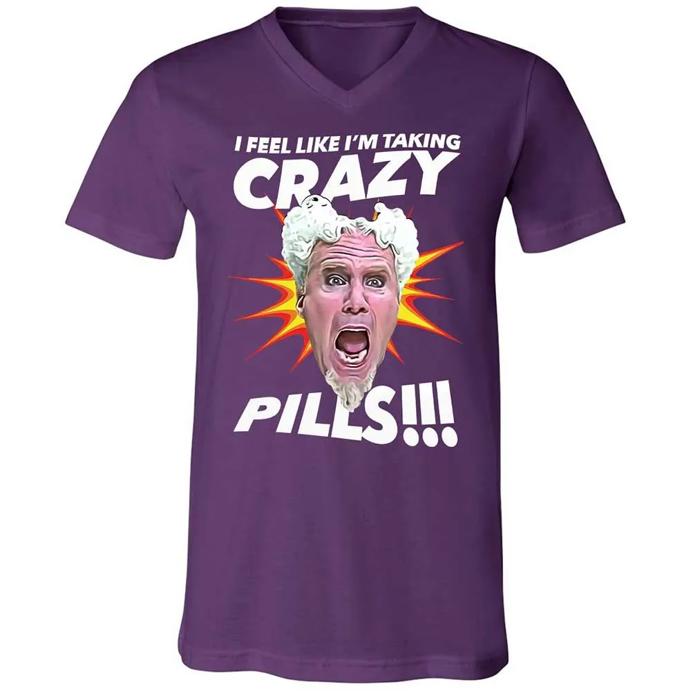 Unisex V-Neck T-Shirt - EDUCP8L7 - Team Purple - 10