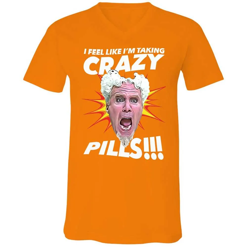 Unisex V-Neck T-Shirt - EDUCP8L7 - Orange - 12